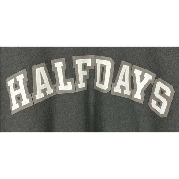 Halfdays Women's Ski Club Crewneck Sweatshirt Black Size 1 ‎ (XS/S) NWT $95 - Picture 2 of 8
